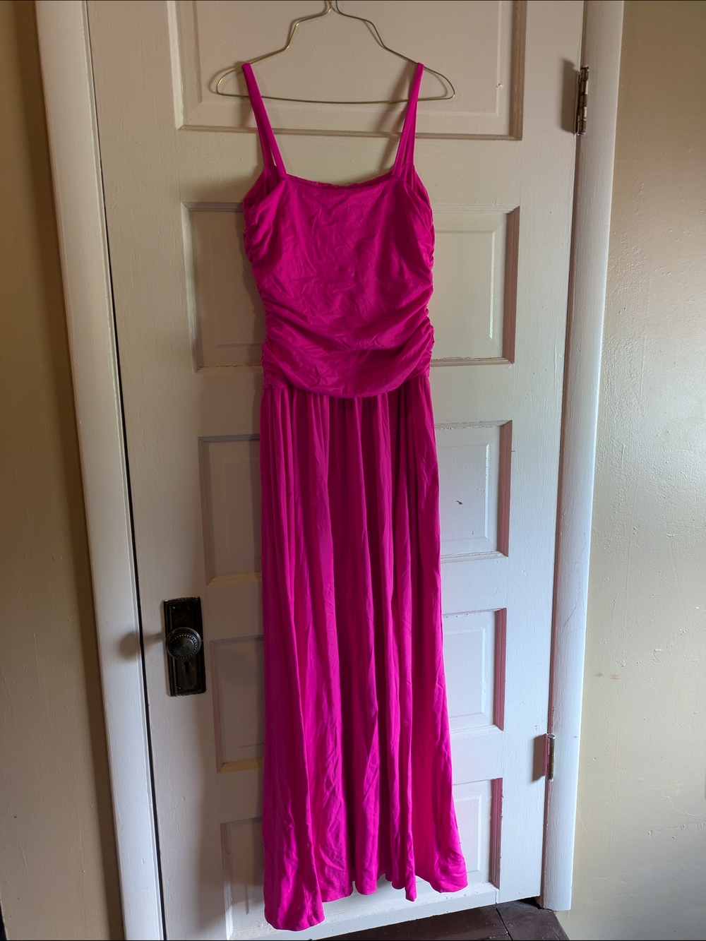 Susana Monaco Hot Pink Maxi Dress